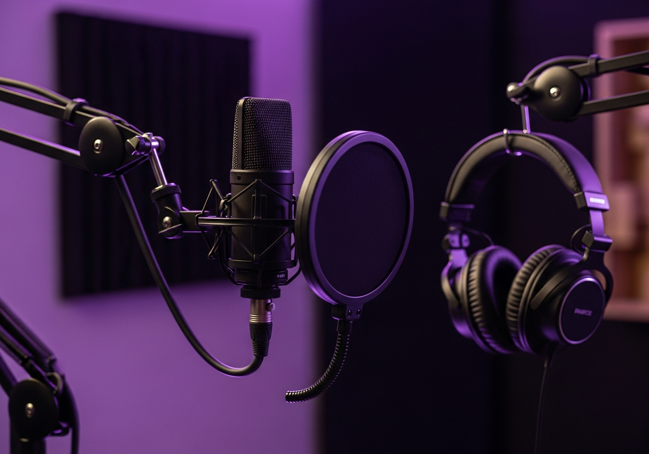 Broadcast microphones